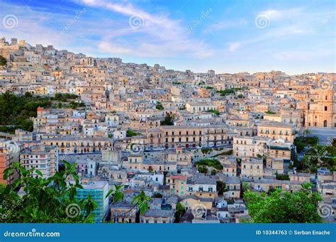 Modica city stock image. Image of outdoor, dwellings - 10344763