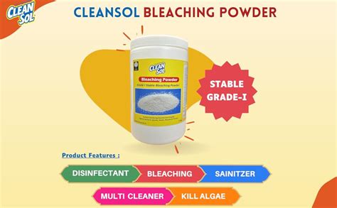 Cleansol Bleaching Powder Disinfectant Kg Amazon In Health