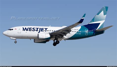 C Gwjg Westjet Boeing Ct Wl Photo By Demo Borstell Id