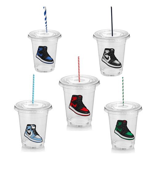 Pack Plastic Disposable Party Cups Jumpman Birthday Jumpman Party