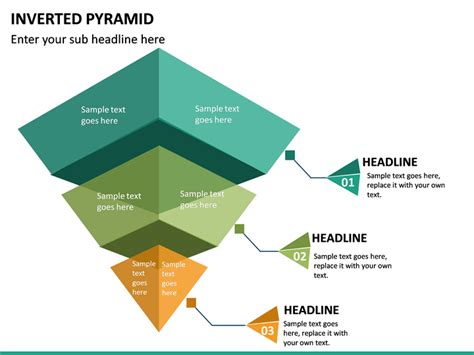 Inverted Pyramid Powerpoint Template Sketchbubble