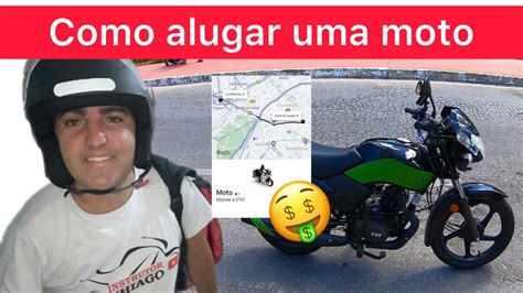 Como Alugar Uma Moto Da Mottu Youtube