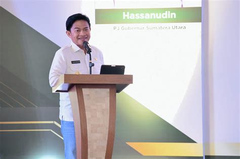 Pj Gubernur Sumatera Utara Hassanudin Menyampaikan Empat Strategi