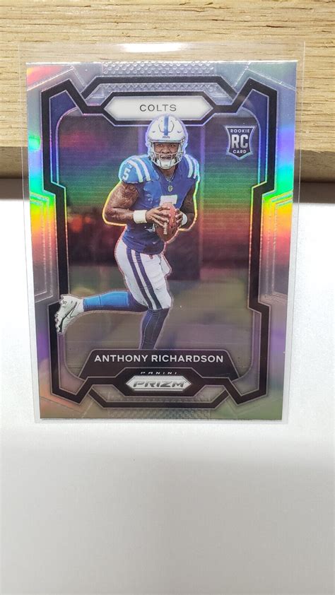 Panini Prizm Anthony Richardson Rookie Silver Prizm Colts Rc