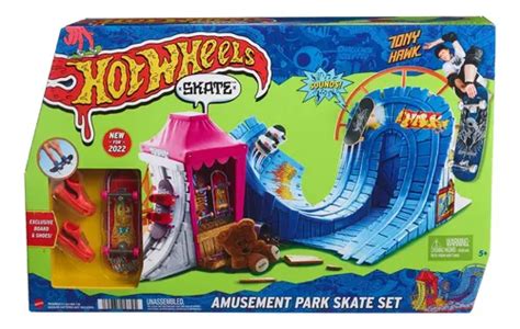 Rampas Patineta Para Dedos Fingerboard Hot Wheels Tony Hawk Meses sin interés