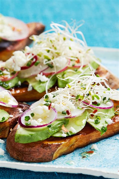 Best Sweet Potato Toast With Avocado And Sprouts Recipes Food Network