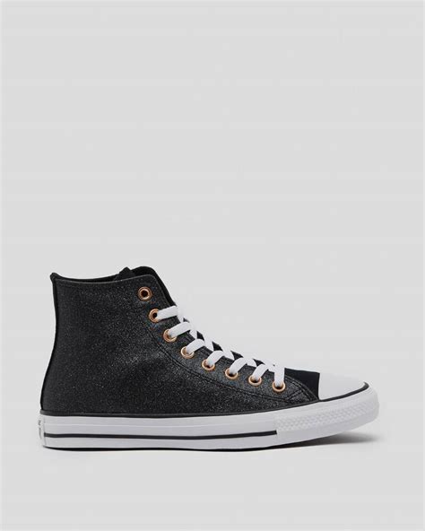 Shop Converse Womens Chuck Taylor All Star Forest Glam Shoes In Black