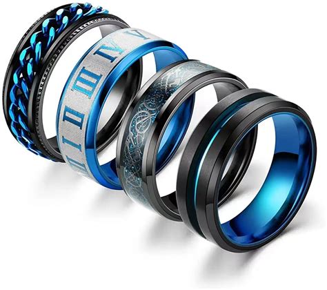 Anillos De Drag N Celta De Acero Inoxidable Para Hombres Anillo Con