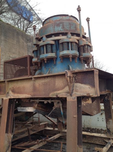 Symons Ft Standard Cone Crusher Sold Port Quarry