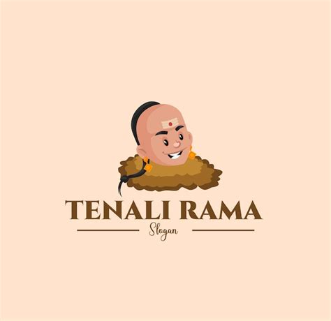 Premium Vector Tenali Rama Vector Mascot Logo Template