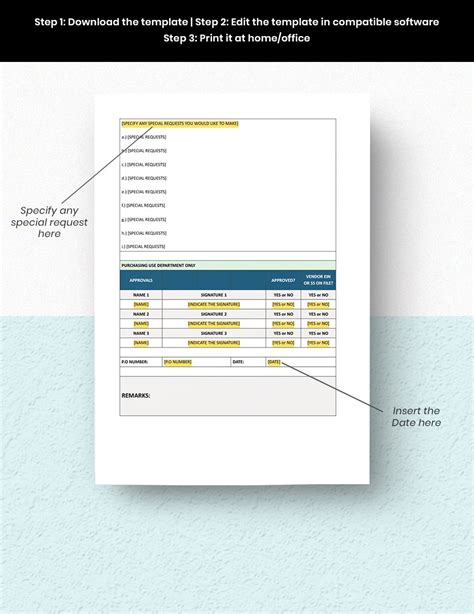 Software Purchase Request Form Template In Ms Excel Pages Numbers Ms