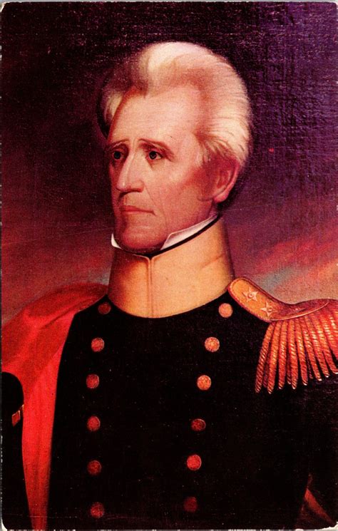 General Andrew Jackson Military Portrait by Ralph E.W. Earl Postcard - Etsy