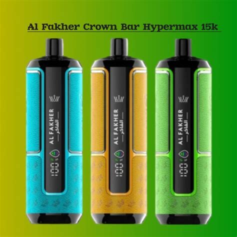 Al Fakher Crown Bar Hypermax Puffs