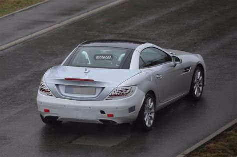 Mercedes SLK 2016 Primera Vez Que Se Deja Ver El Facelift