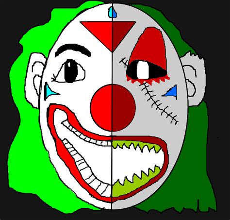 Two Face Clown By Shiggy3333 On Newgrounds