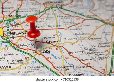 Road Map City Lodi Italy Stock Photo 710310538 | Shutterstock