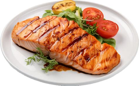 Ai Generated Grilled Salmon Steak Png 34763695 Png