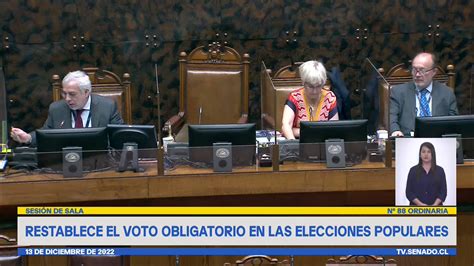 Senado Chile On Twitter Aprobado Sala Del Senado Aprobó En