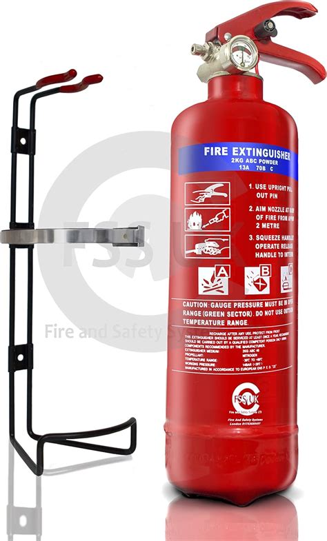 Transport Vehicle Extinguisher FSS UK 2 KG ABC Dry Powder FIRE