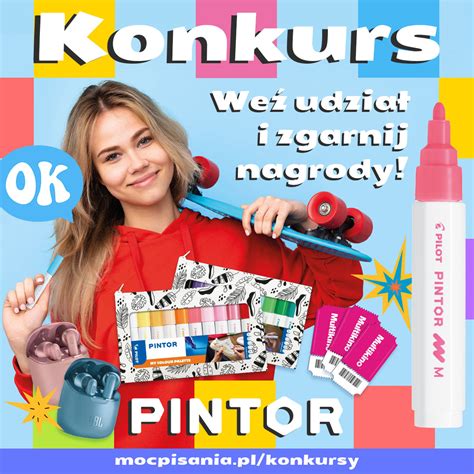 Konkurs Pilot Pintor Moc Pisania Kreatywne Nowoczesne Produkty