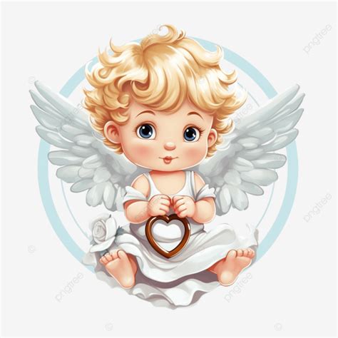 Angels Ring Valentines Day Cherub Angel Cupid Sticker Angels Ring