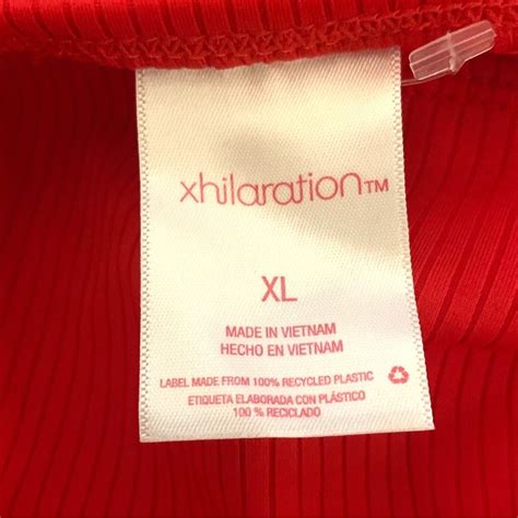 Xhiaration Juniors Ribbed Cheeky Bikini Bottom Red XS L XL EBay
