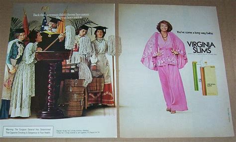 1975 Print Ad Page Virginia Slims Cigarettes Cheryl Tiegs Woman