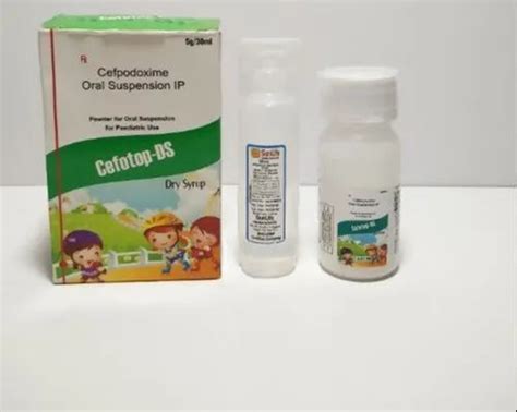 Cefpodoxime Proxetil Mg Dry Syrup Packaging Type Bottle At Rs