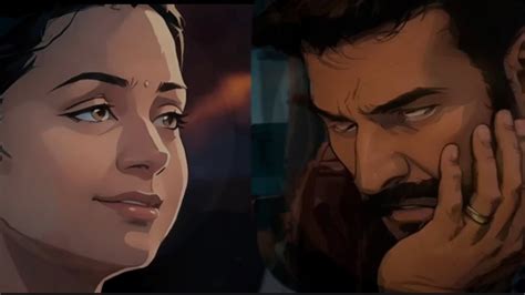 Kaathal The Core Animated Teaser Mammootty Jyotika Jeo Baby