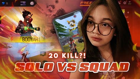 20 Kill Squad Berasa Solo Vs Squad 😫 Baru Main Lagi Youtube