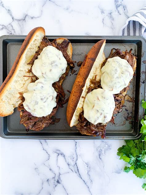 Slow Cooker Beef Dip Sandwich Thecommunalfeast