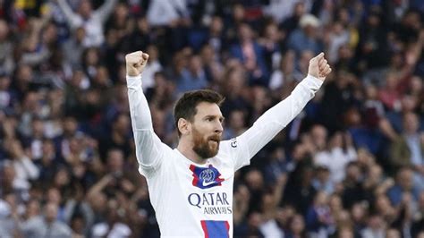 Lionel Messi Marc Un Gol En El Triunfo De Paris Saint Germain Ante