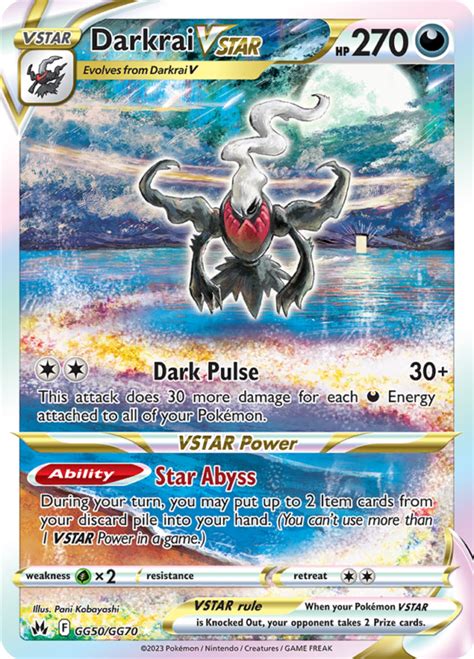 Bekijk De Waarde Van Je Darkrai Vstar Gg Gg Pokemon Kaart Op