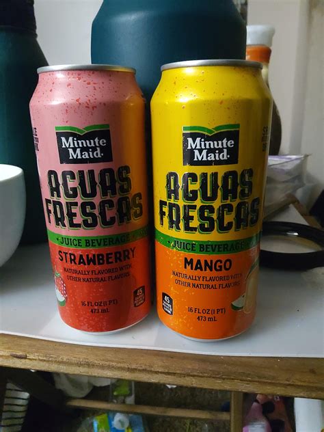 Minute Maid Agua Frescas : r/ToFizzOrNotToFizz