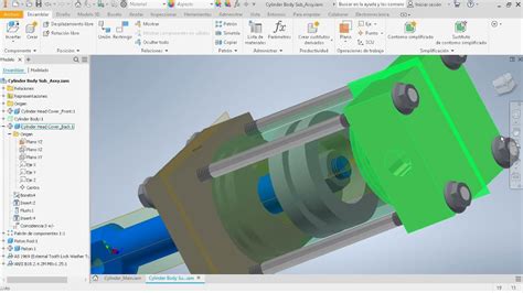 Ensamble De Piezas En Inventor YouTube