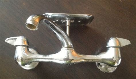 Vintage Wall Mount Kitchen Sink Faucet 1940s