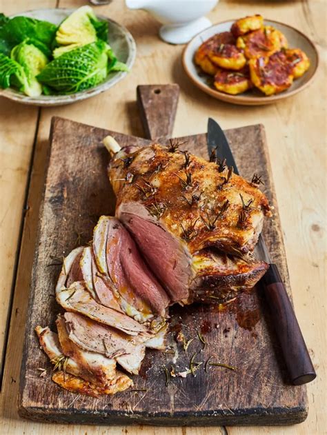 Perfect Roast Leg Of Lamb Jamie Oliver Recipes Recipe In