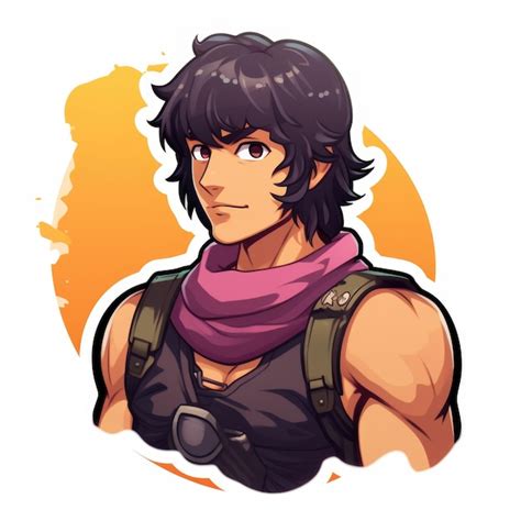 Premium AI Image | John Rambo Rambo series cartoon character Generative AI