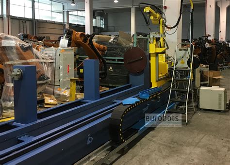 Seconda Mano Fanuc Robot Utilizzati Isola Di Saldatura Con Robot Fanuc