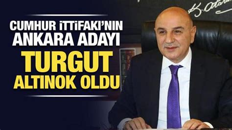 Son Dakika AK Parti nin Ankara adayı Turgut Altınok oldu Haber 7 SİYASET