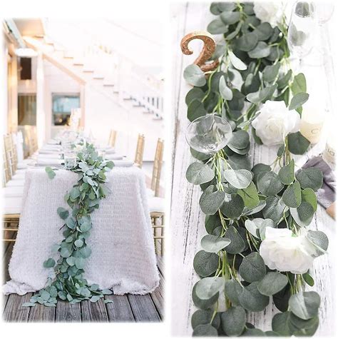 Artificial Eucalyptus Garland Ft Wedding Arch Decorations Faux