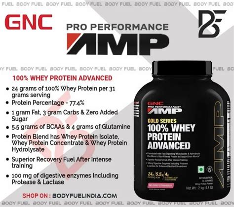 Gnc Gold Series Whey Protein Advanced At Rs Whey