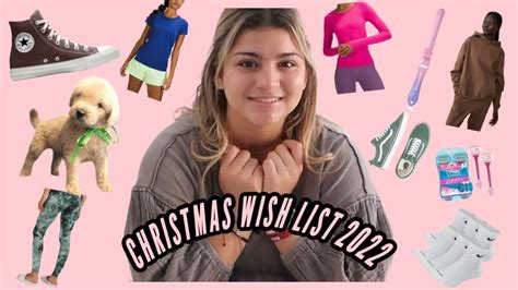 My Christmas Wishlist 2022 Keilly Alonso Youtube