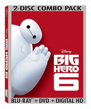 Big Hero Blu Ray Dvd Set