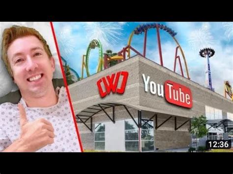 FROM BED I M Building The First YouTuber Theme Park YouTube