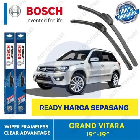 Jual Wiper Blade Frameless Grand Vitara Bosch Ukuran Dan Inch