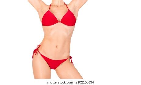 Woman On Her Red Bikini Images Stock Photos Vectors Shutterstock