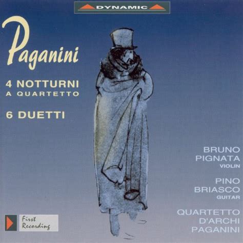 Paganini N Nocturnes Duets Quartet No Arr For String