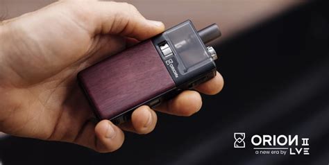 Lve Orion Ii Pod Kit Preview The Legend Has Had A Makeover Ecigclick