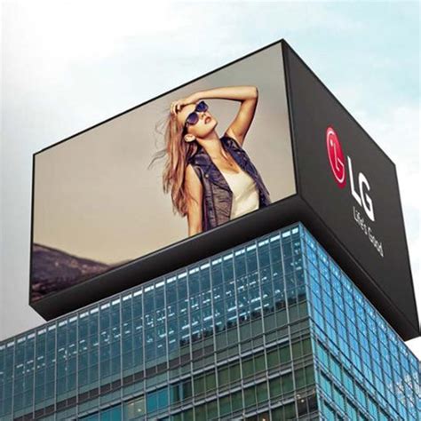 Outdoor Building Surface Naked Eye 3D LED Screen Wall Display Outdoor